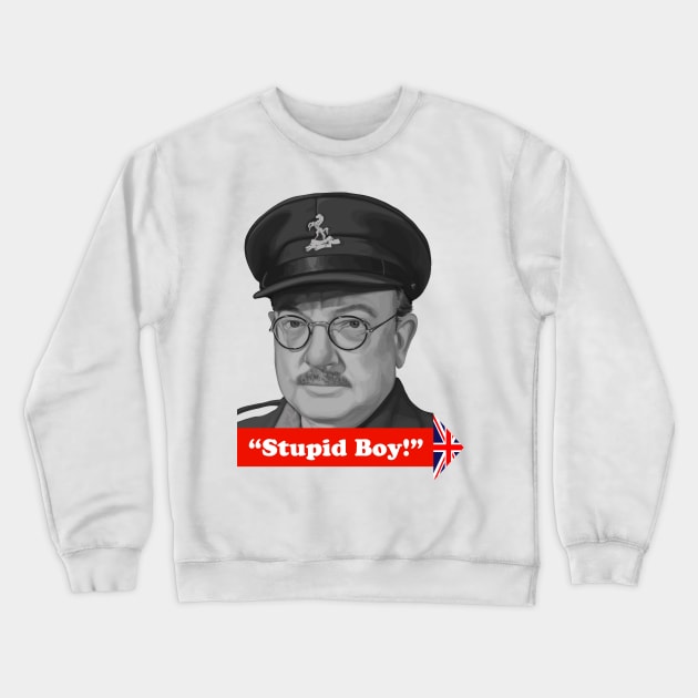 Stupid Boy! Crewneck Sweatshirt by jomorley